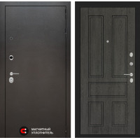 Дверь Лабиринт SILVER 10 - Дуб филадельфия графит
