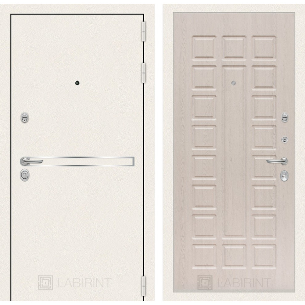 Дверь Лабиринт Лайн WHITE 04 - Беленый дуб