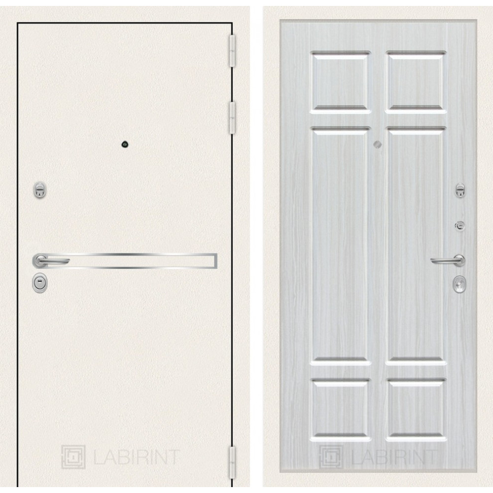Дверь Лабиринт Лайн WHITE 08 - Кристалл вуд