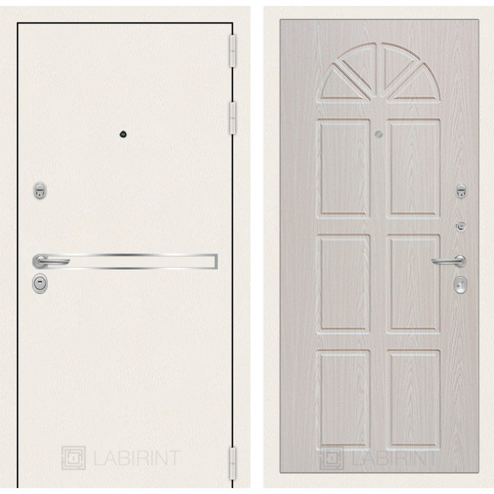 Дверь Лабиринт Лайн WHITE 15 - Алмон 25