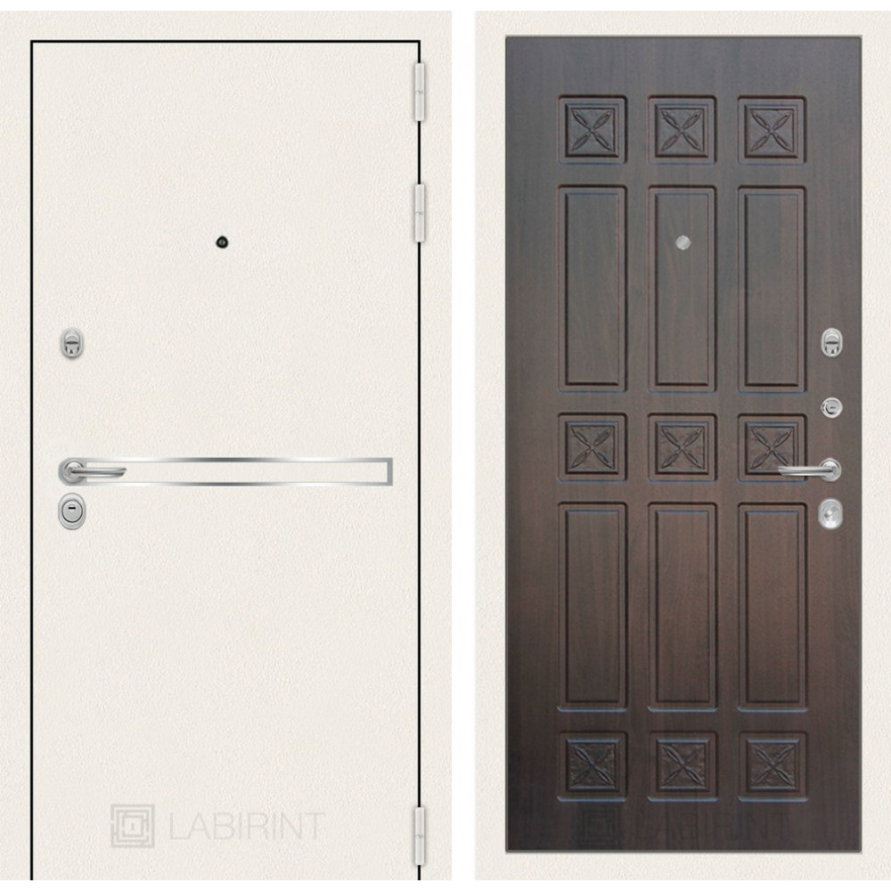Дверь Лабиринт Лайн WHITE 16 - Алмон 28