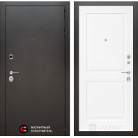 Дверь Лабиринт SILVER 11 - Белый софт