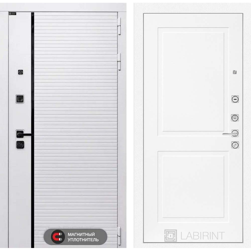 Дверь Лабиринт Royal 11 - Белый софт